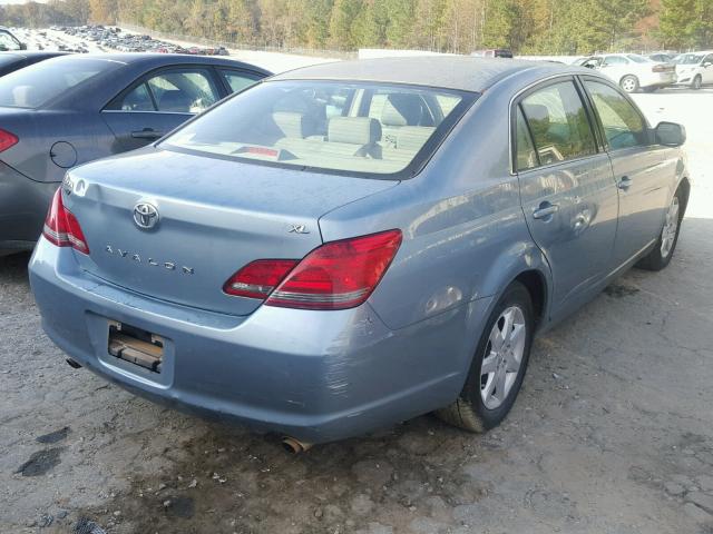 4T1BK36B18U289094 - 2008 TOYOTA AVALON BLUE photo 4