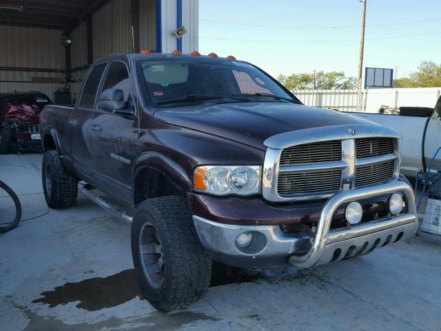 3D3LU38C24G140321 - 2004 DODGE RAM 3500 S BURGUNDY photo 1