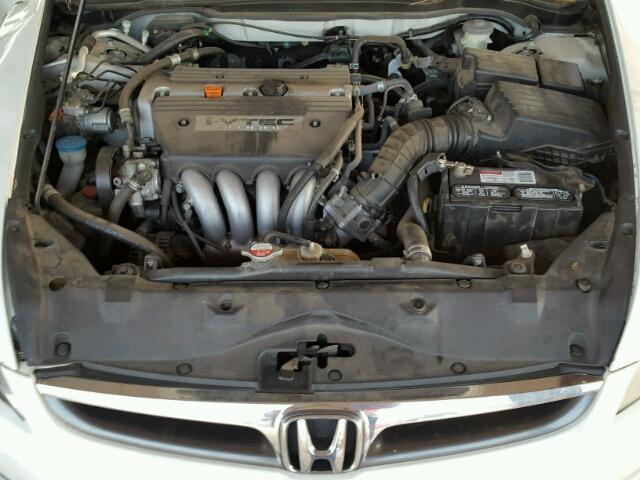 1HGCM56317A120380 - 2007 HONDA ACCORD SE WHITE photo 7