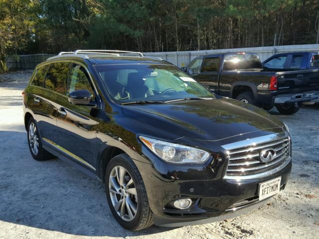 5N1AL0MM4DC347405 - 2013 INFINITI JX35 BASE BLACK photo 1