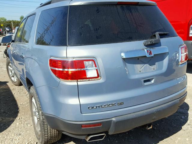 5GZER23728J135601 - 2008 SATURN OUTLOOK XR ლურჯი ფოტო 3