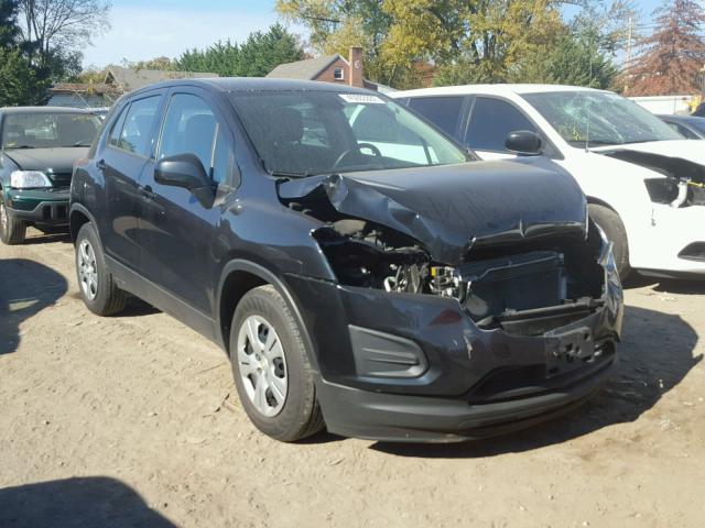 KL7CJKSB5GB567613 - 2016 CHEVROLET TRAX LS BLACK photo 1