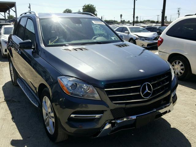 4JGDA2EB7DA145410 - 2013 MERCEDES-BENZ ML 350 BLU GRAY photo 1