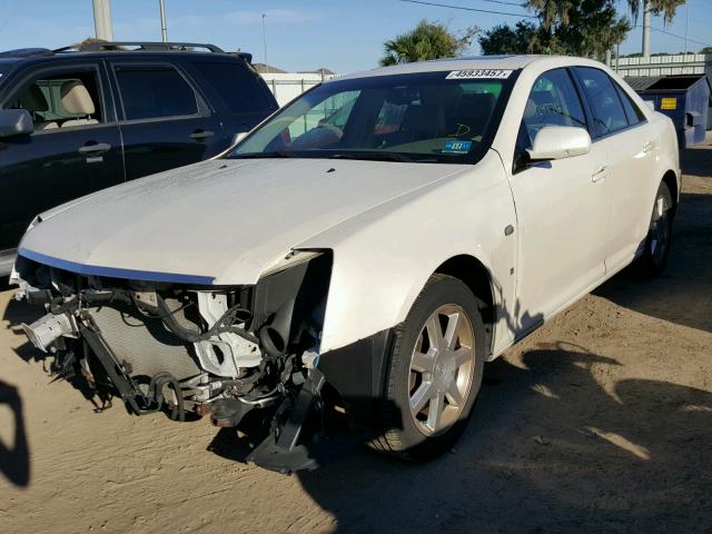 1G6DW677170139699 - 2007 CADILLAC STS CREAM photo 2