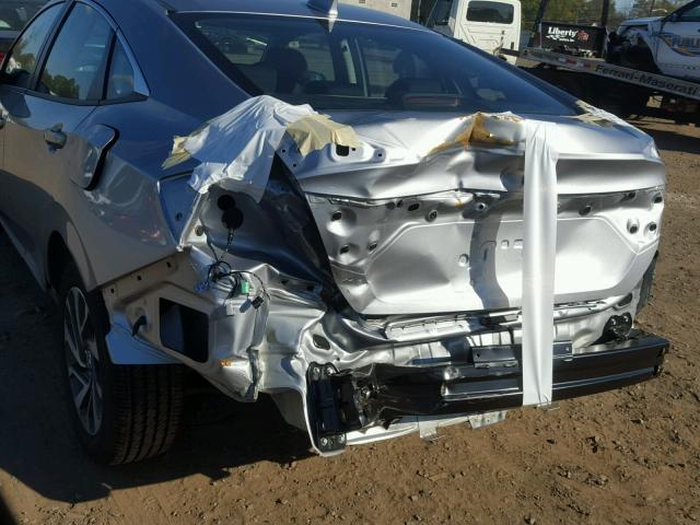 2HGFC2F7XHH552129 - 2017 HONDA CIVIC EX Gümüş foto 9