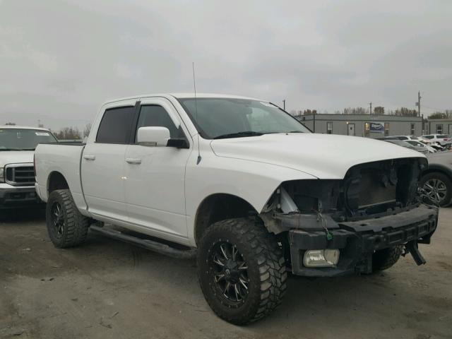 1D7RV1CT2AS163989 - 2010 DODGE RAM 1500 WHITE photo 1