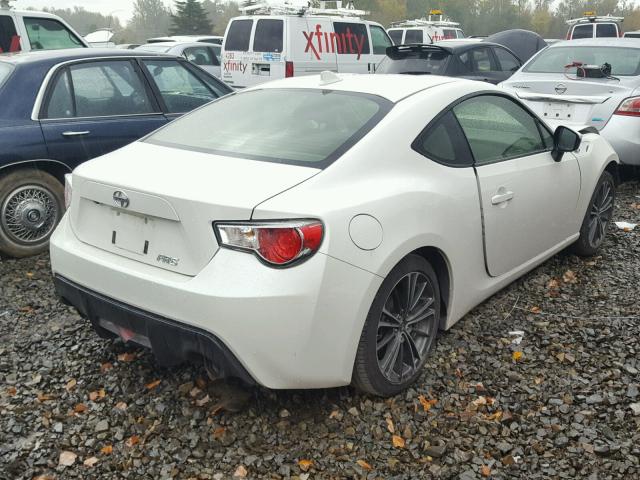 JF1ZNAA16G8708941 - 2016 TOYOTA SCION FR-S თეთრი ფოტო 4