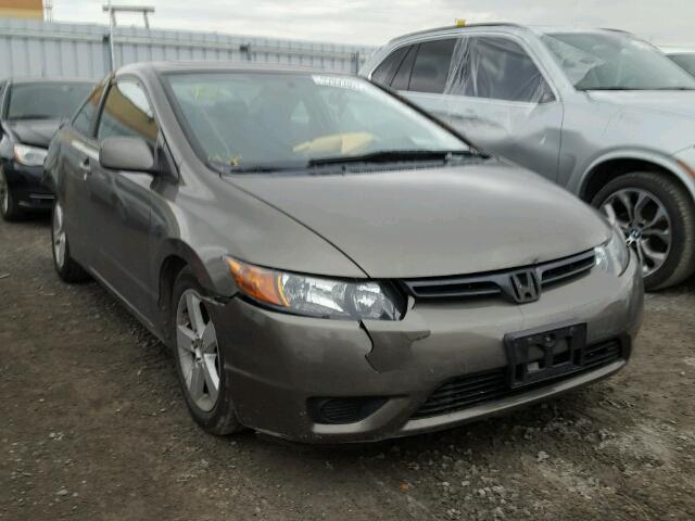 2HGFG12857H010805 - 2007 HONDA CIVIC EX ნაცრისფერი ფოტო 1