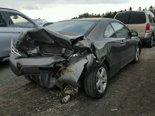 2HGFG12857H010805 - 2007 HONDA CIVIC EX GRAY photo 4