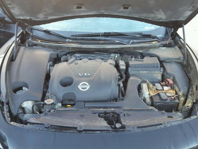 1N4AA51E39C802519 - 2009 NISSAN MAXIMA S BLACK photo 7