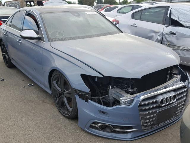 WAUF2AFC4DN138318 - 2013 AUDI S6 BLUE photo 1