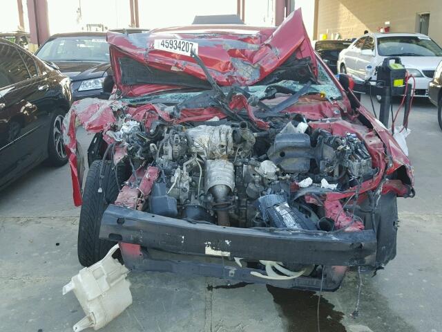 4T1BF1FK2CU607984 - 2012 TOYOTA CAMRY BASE RED photo 9