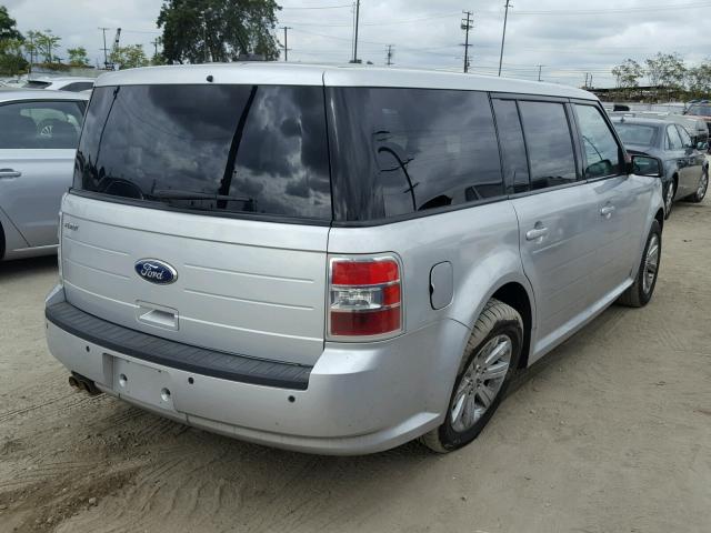 2FMGK5BCXCBD06408 - 2012 FORD FLEX SE SILVER photo 4