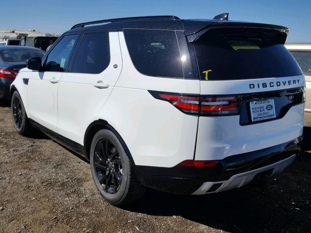 SALRR2RV8JA066467 - 2018 LAND ROVER DISCOVERY WHITE photo 3