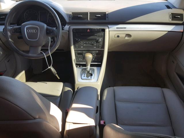 WAUDF68E65A444551 - 2005 AUDI A4 2.0T QU GRAY photo 9