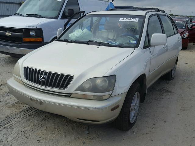 JT6HF10U1Y0134089 - 2000 LEXUS RX 300 WHITE photo 2