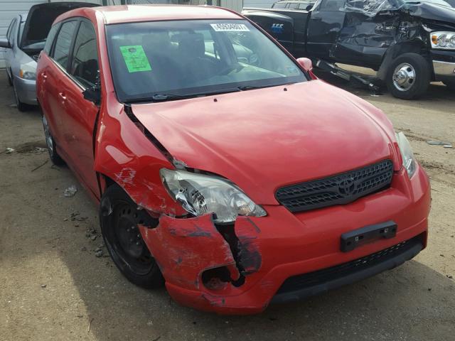 2T1KR32EX8C709125 - 2008 TOYOTA COROLLA MA RED photo 1