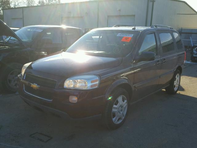 1GNDU33W28D185736 - 2008 CHEVROLET UPLANDER L BURGUNDY photo 2