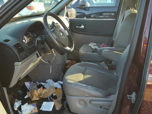1GNDU33W28D185736 - 2008 CHEVROLET UPLANDER L BURGUNDY photo 5