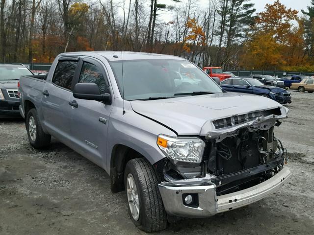 5TFDY5F10GX512799 - 2016 TOYOTA TUNDRA CRE SILVER photo 1