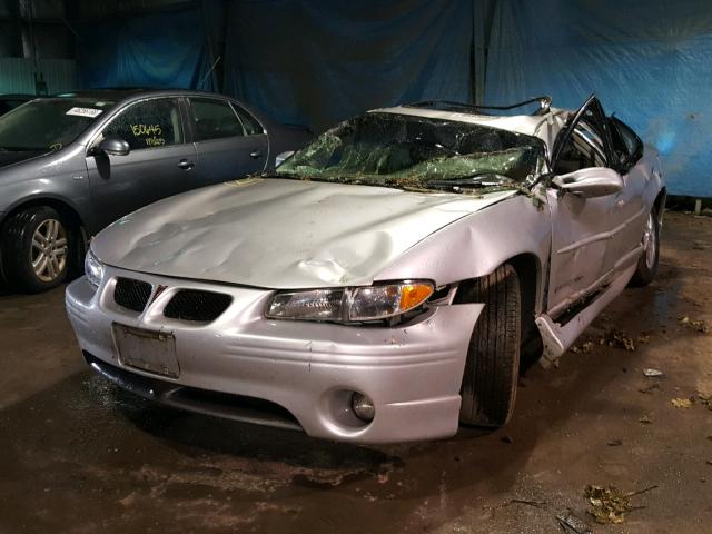 1G2WP52K12F136224 - 2002 PONTIAC GRAND PRIX Արծաթագույն լուսանկար 2