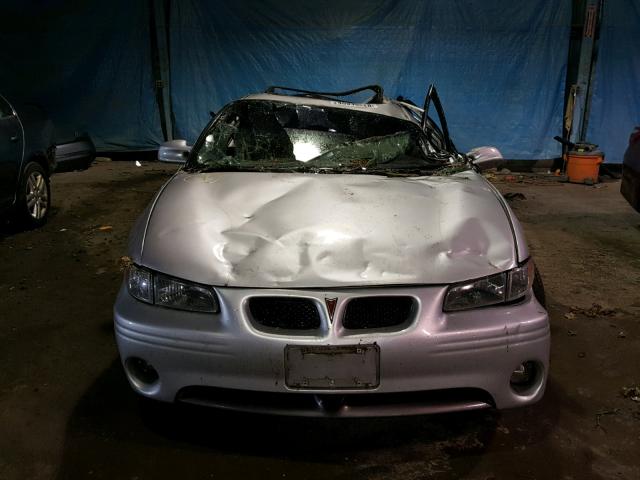 1G2WP52K12F136224 - 2002 PONTIAC GRAND PRIX Արծաթագույն լուսանկար 9