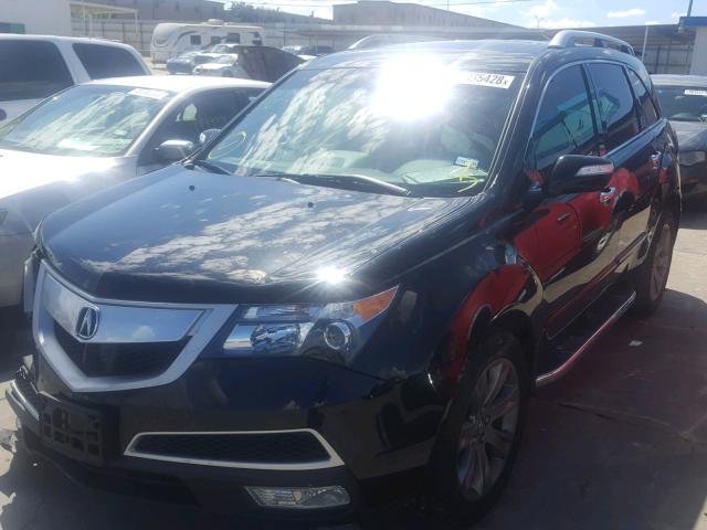 2HNYD2H77BH534786 - 2011 ACURA MDX ADVANC 黑色 照片 2