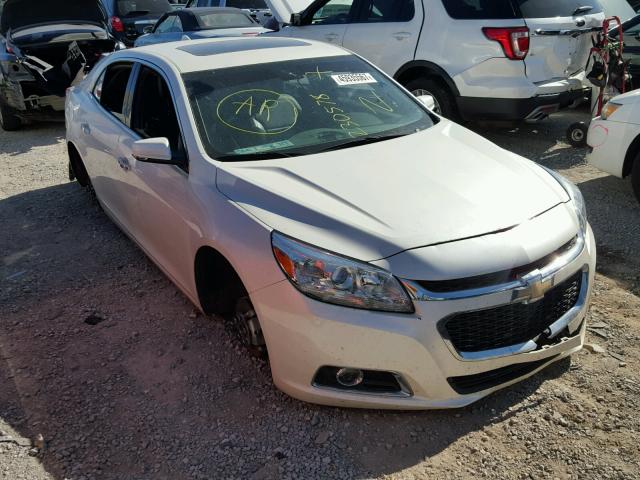 1G11H5SL1EF230578 - 2014 CHEVROLET MALIBU LTZ WHITE photo 1