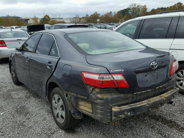 4T1BE46K87U157963 - 2007 TOYOTA CAMRY NEW GRAY photo 3