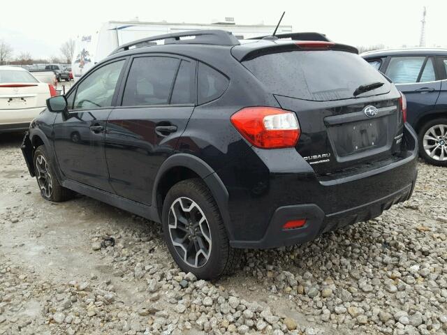 JF2GPABC5H8214195 - 2017 SUBARU CROSSTREK BLACK photo 3