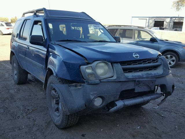 5N1ED28Y72C596673 - 2002 NISSAN XTERRA XE BLUE photo 1