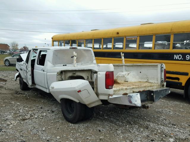 1FTJW35M6REA23556 - 1994 FORD F350 WHITE photo 3