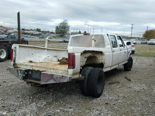 1FTJW35M6REA23556 - 1994 FORD F350 WHITE photo 4