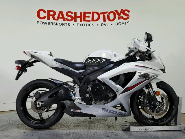 JS1GR7LA692101606 - 2009 SUZUKI GSX-R750 WHITE photo 1