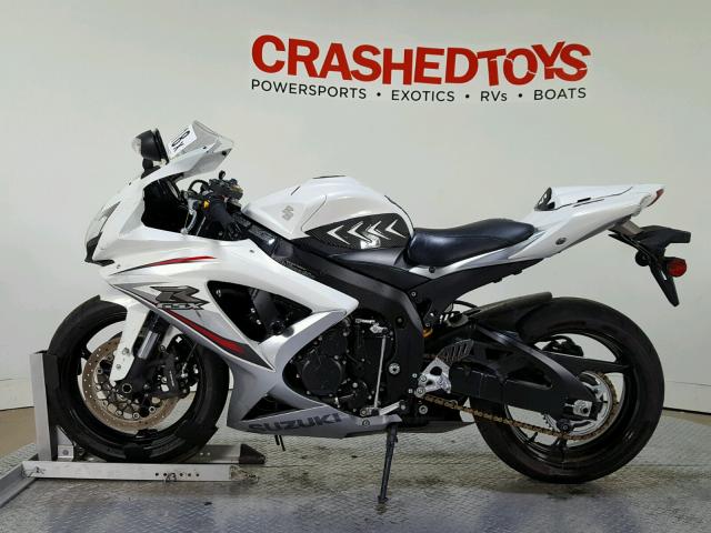 JS1GR7LA692101606 - 2009 SUZUKI GSX-R750 WHITE photo 5