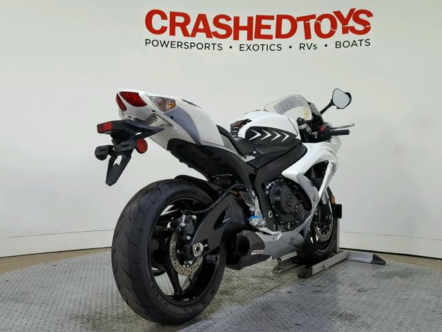 JS1GR7LA692101606 - 2009 SUZUKI GSX-R750 WHITE photo 8