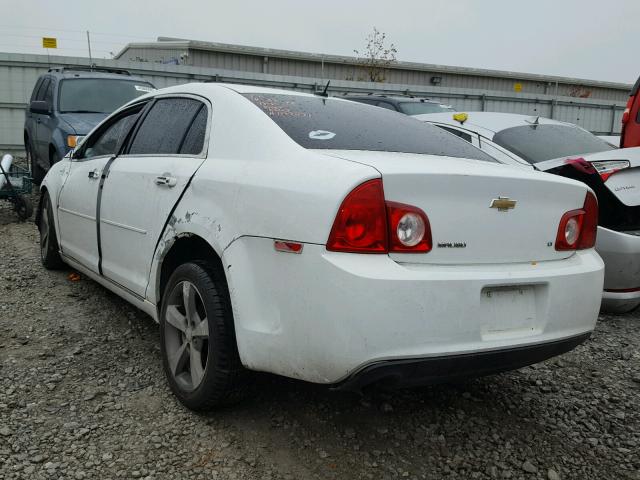 1G1ZJ57B89F102271 - 2009 CHEVROLET MALIBU 2LT WHITE photo 3