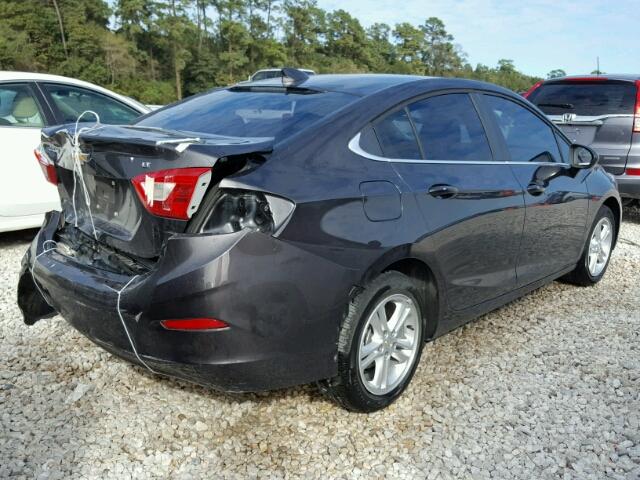 1G1BE5SMXG7294802 - 2016 CHEVROLET CRUZE LT BLACK photo 4