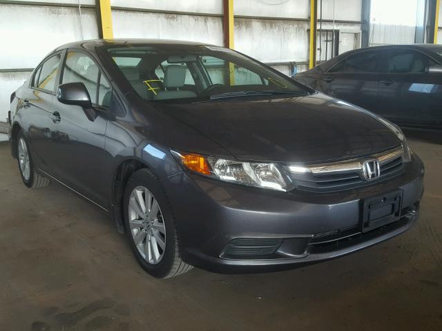 19XFB2F93CE011558 - 2012 HONDA CIVIC EXL 灰色 照片 1