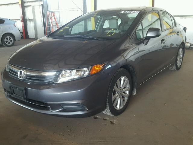19XFB2F93CE011558 - 2012 HONDA CIVIC EXL 灰色 照片 2