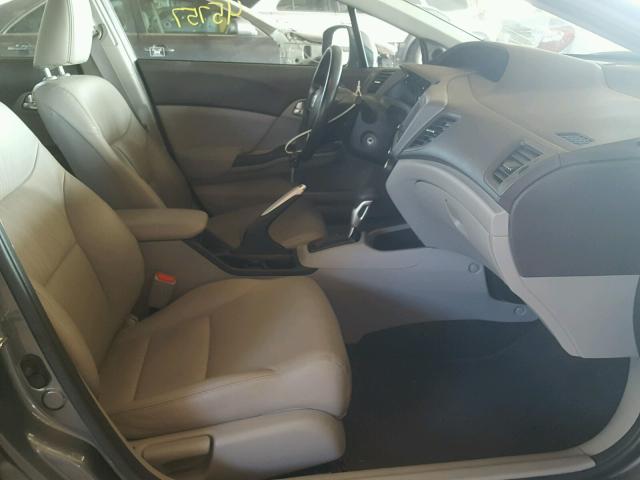 19XFB2F93CE011558 - 2012 HONDA CIVIC EXL 灰色 照片 5