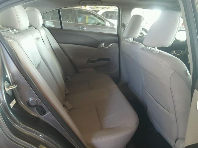 19XFB2F93CE011558 - 2012 HONDA CIVIC EXL 灰色 照片 6