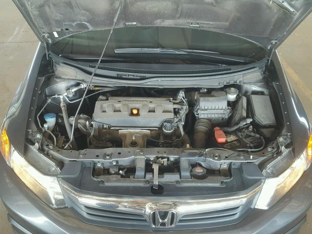19XFB2F93CE011558 - 2012 HONDA CIVIC EXL 灰色 照片 7