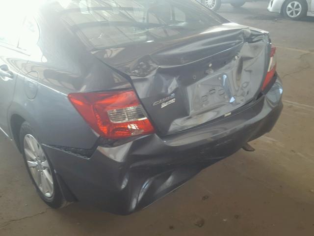 19XFB2F93CE011558 - 2012 HONDA CIVIC EXL 灰色 照片 9