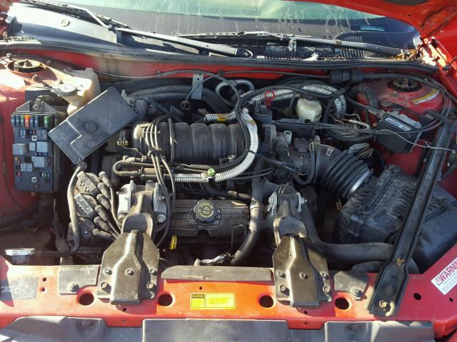 1G2WP52K6XF207327 - 1999 PONTIAC GRAND PRIX RED photo 7