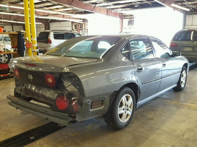 2G1WF52E059228312 - 2005 CHEVROLET IMPALA 灰色 照片 4