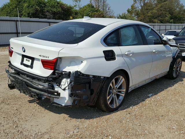 WBA4J3C5XJBG91941 - 2018 BMW 430XI GRAN WHITE photo 4