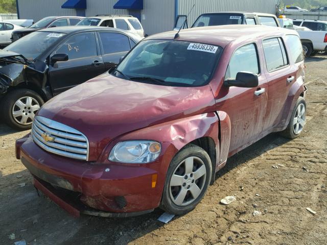 3GNDA13DX7S635725 - 2007 CHEVROLET HHR LS Burdeos foto 2