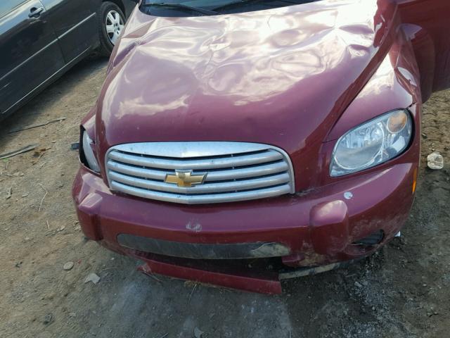3GNDA13DX7S635725 - 2007 CHEVROLET HHR LS Burdeos foto 7