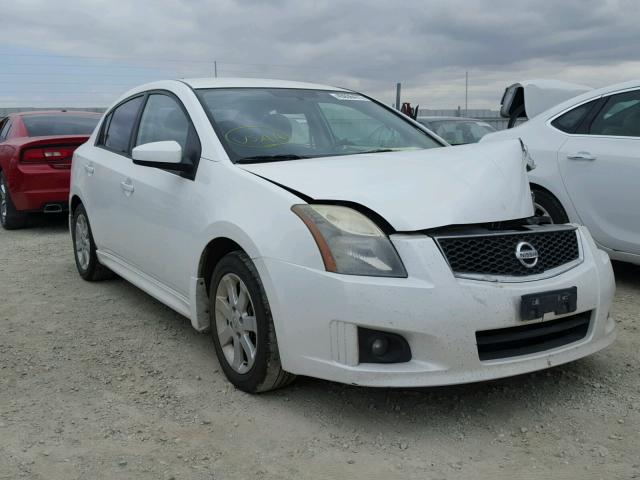 3N1AB6AP7AL707536 - 2010 NISSAN SENTRA 2.0 WHITE photo 1